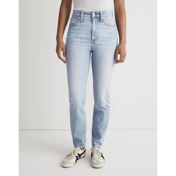 Madewell NWT The Curvy Perfect Vintage Jean in Merle Wash size 25